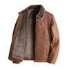 Altitude Leather Jacket Brown / S