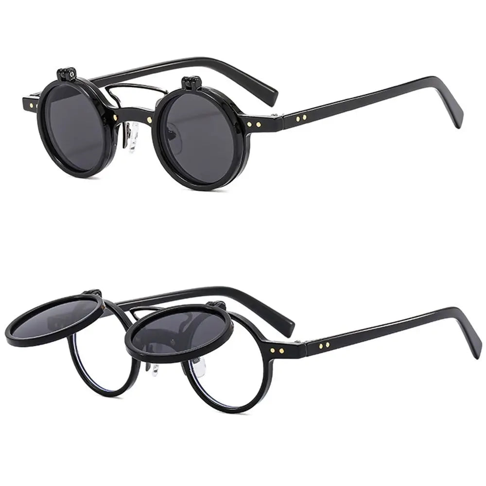 Edison Flip-up Sunglasses All Black