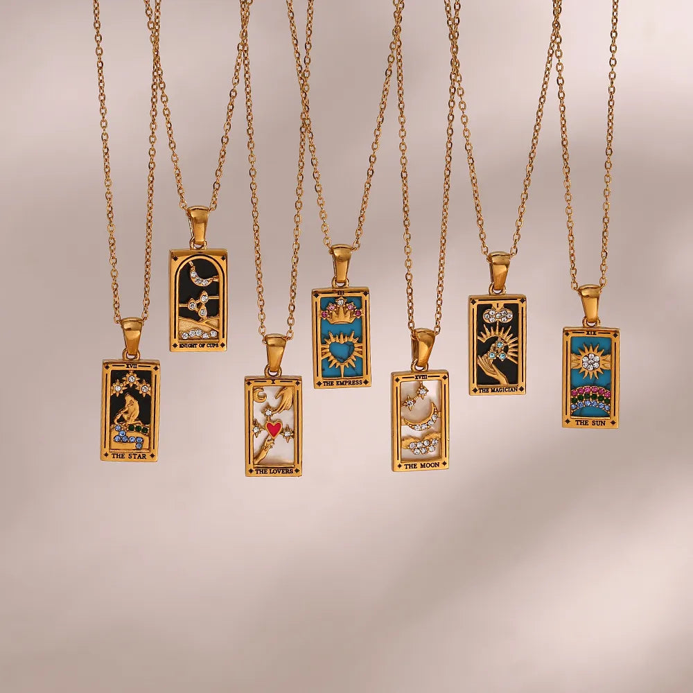 Tarot Card Necklace