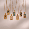 Tarot Card Necklace