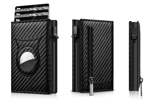 Black Edge Carbon Fiber Wallet