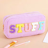 Varsity Pastel Cosmetic Bag Stuff