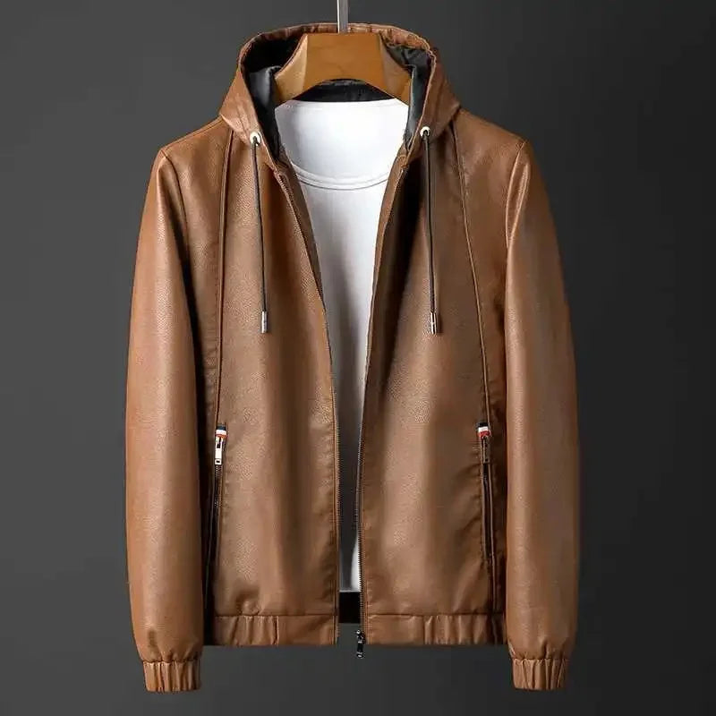 Aspect Hooded Jacket Brown / XS