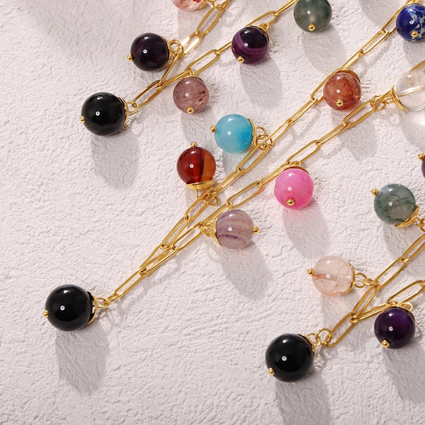 Celeste Gemstone Necklace