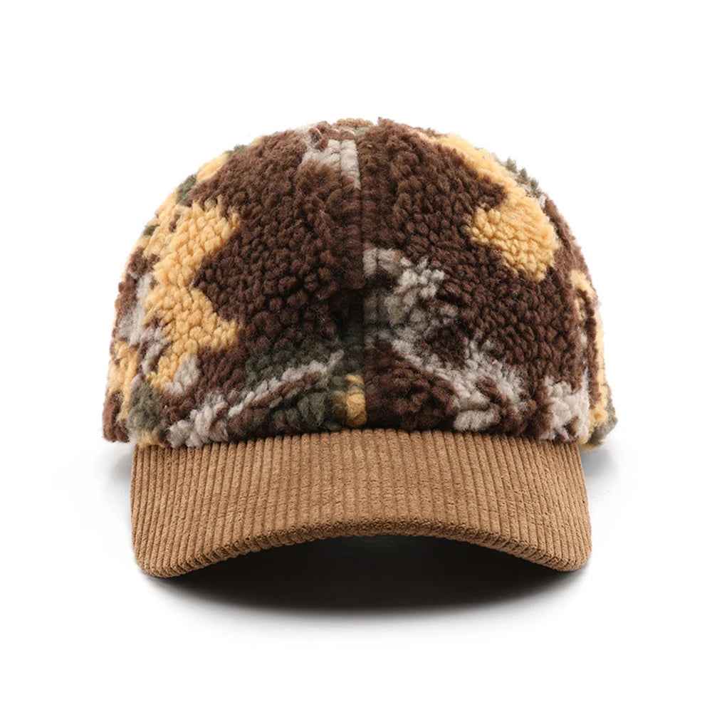 3Leaves Camo plush cap