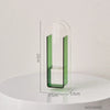 Prism Glow Vase Green