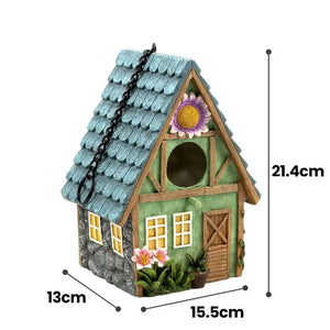 Hearthside Enchanting Cottage Birdhouse