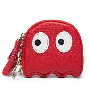 Mini Ghost Coin Purse Red