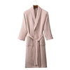 Harbor Waffle Robe Pink / M