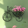 Hearthside Bicycle Wall Planter Black