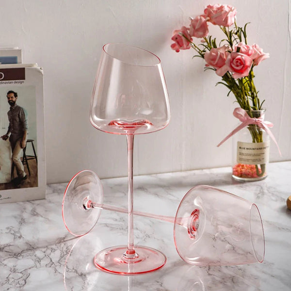 Modern Rosé Glass