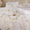 Brushed Marble Duvet Cover Set