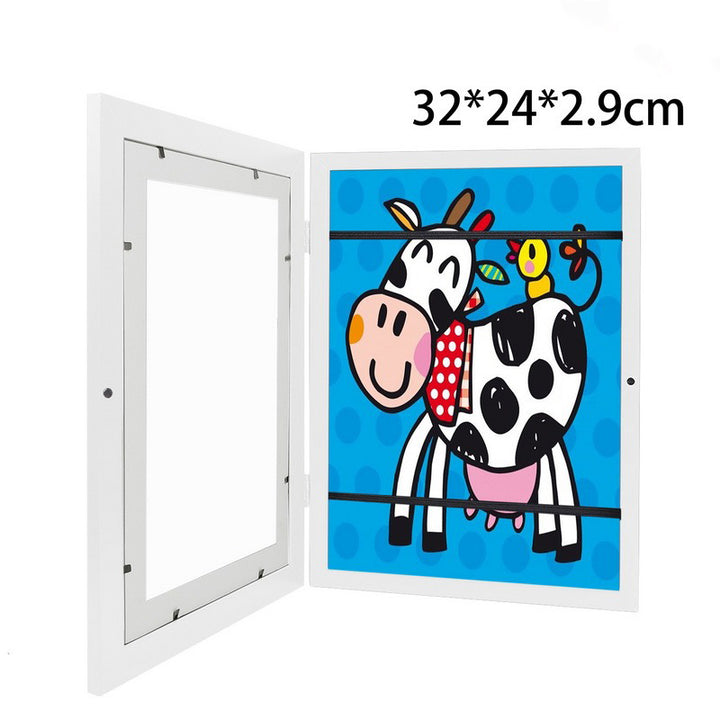NeatNest Children's Art Frame White / A4 - 32x24x2.9 cm