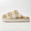 Hearth Plaid Slippers Yellow / 6