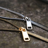 Brassline Zip Necklace