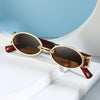 Milano Oval Sunglasses