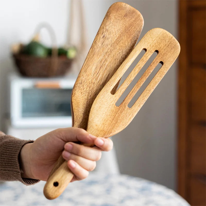 Creststone Wooden Spatula Set