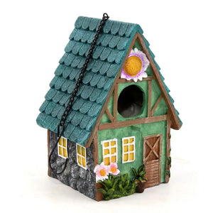 Hearthside Enchanting Cottage Birdhouse