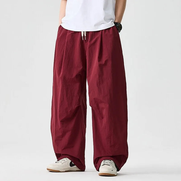 Relax Line Pants Wine red / XS