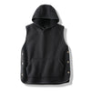 Black Oak Fleece Hooded Vest Black / S