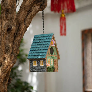 Hearthside Enchanting Cottage Birdhouse