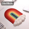 Rainbow Cloud Wrist Pad Set Rainbow