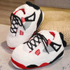 Plush Sneaker Slippers White