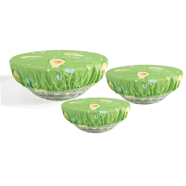 Creststone Reusable Bowl Covers Avocado