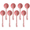 Creststone Rustic Ceramic Spoon Set Pink