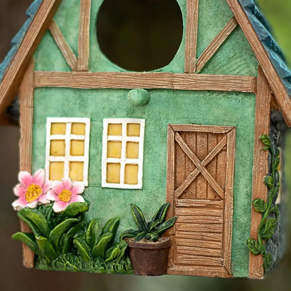 Hearthside Enchanting Cottage Birdhouse