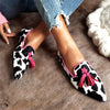 Cowhide Tassel Flats