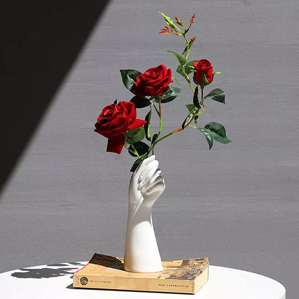 Hearthside Hand Sculpture Vase