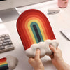 Rainbow Cloud Wrist Pad Set