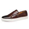 Meridian Casual Leather Shoes Men Brown / 6