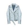 Eva Moto Jacket Light blue / XS