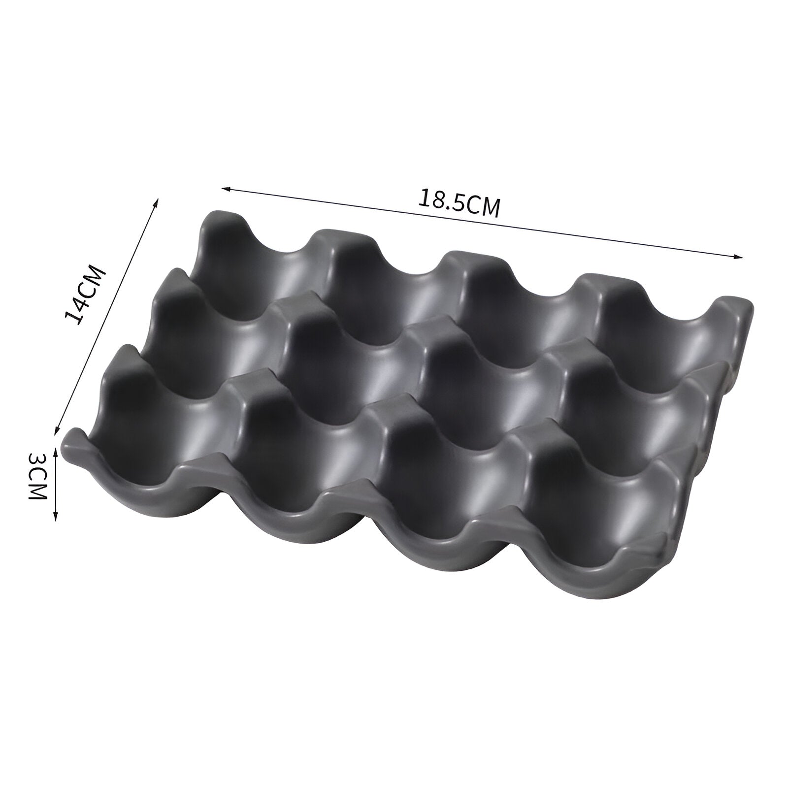 Creststone Ceramic Wave Egg Crate