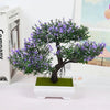 Hearthside Artificial Bonsai Tree Purple