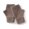 Ovelyn Wool Knit Gloves Brown