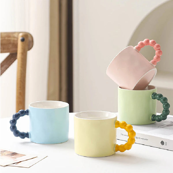 Bubble Handle Mug Set
