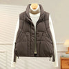 Orvia Puffer Vest brown / M