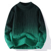 3Leaves Gradient Knit Sweater Green / XS