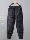 Downtown Quilted Pants Black / S