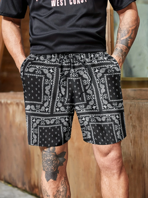 Retreat Paisley Shorts