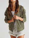 3Leaves Prospect Hoodie Army Green / S