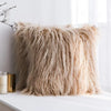 Hearthside Faux Fur PIllow Cover