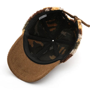 3Leaves Camo plush cap