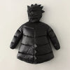 Dino Puff Jacket Black / 1-2Y (31-35" / 80 cm)