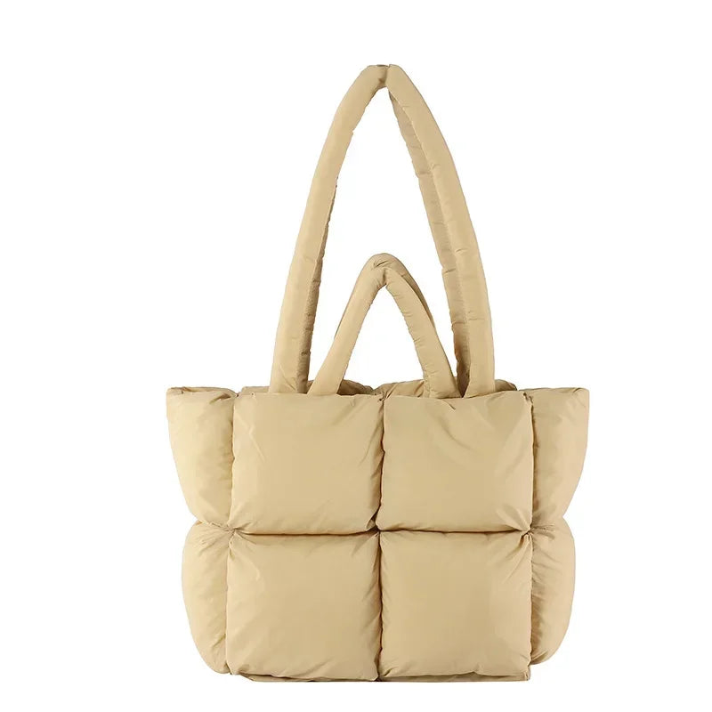 Cloudline Puffer Tote Khaki