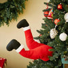 Santa Legs Christmas Decor