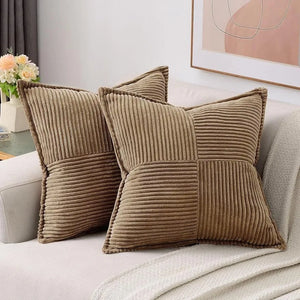 Hearthside Pastel Pillow Cover Brown